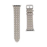 Apple Watch 42mm Karo Motif Kordon - Lila