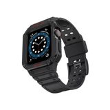 Apple Watch 42Mm Kr401 Silikon Kordon (Saat Değildir) - Siyah