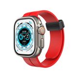 Apple Watch 42mm Kr412 Elegance Stylısh Kordon - Kırmızı