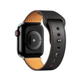 Apple Watch 42Mm Kr415 Luaz Deri Kordon - Siyah