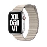 Apple Watch 42mm KRD-09 Mıknatıslı Deri Kordon