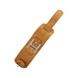 Apple Watch 42mm Nl17 Deri Kordon - Taba