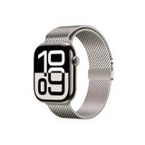 Apple Watch 44Mm Heptekiletişim Krd-121 Metal Hasır Kordon-Pembe