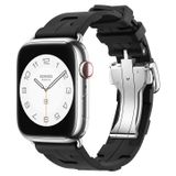 Apple Watch 44Mm Spor Görünümlü Zore KRD-94 Silikon Kordon