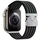 Apple Watch 44Mm Zore Krd-133 Naylon Kumaş Hasır Örgülü Kordon