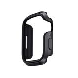 Apple Watch 45Mm Kasa Koruyucu Metalik Görünüm Valencia Serisi Camlı Kasa Graphite