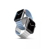 Apple Watch 49Mm Ultra 2/1 - 46Mm Seri 10 - 45Mm Seri 9/8/7 - 44Mm Seri Se2/Se/6/5/4 Kordon Kayış Blue White