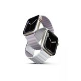 Apple Watch 49Mm Ultra 2/1 - 46Mm Seri 10 - 45Mm Seri 9/8/7 - 44Mm Seri Se2/Se/6/5/4 Kordon Kayış Lilac White