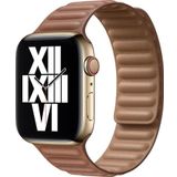 Apple Watch 5 6 7 8 9 Ultra 42 44 45Mm Uyumlu Leather Link Kordon