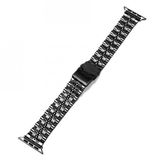 Apple Watch 7 38mm Şık Tasarımlı Renkli Krd-54 Metal Kordon