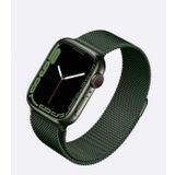Apple Watch 7 41mm KRD-01 Metal Kordon Dayanıklı Tel Örgü Tasarım