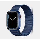 Apple Watch 7 45mm KRD-01 Metal Kordon Dayanıklı Tel Örgü Tasarım