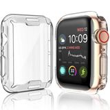Apple Watch 7 8 45Mm Uyumlu Kasa Ve Ekran Koruyucu 360 Koruma Yumusak Silikon