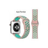 Apple Watch 7 8 9 10 Seri 40 41 42Mm Uyumlu Spor Silikon Kordon