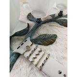Apple Watch Charm, Saat Kayış Aksesuarı Beşli Set, Dolunay, Elips