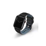 Apple Watch Linus Serisi Kordon 1/2/3/4/5/6/Se/7/8/9 38Mm/40Mm/41Mm Uyumlu Kayış Black