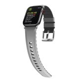 Apple Watch Linus Serisi Kordon 1/2/3/4/5/6/Se/7/8/9 38Mm/40Mm/41Mm Uyumlu Kayış Grey