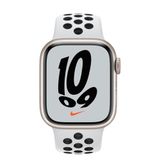 Apple Watch Nike Series 7 GPS + Cellular 41 mm Yıldız Işığı Alüminyum Kasa Akıllı Saat