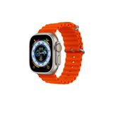 Apple Watch Ocean Turuncu Silikon Saat Kordonu, 38,40,41 Mm