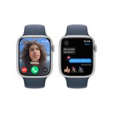 Apple Watch S9 41mm Gümüş-Mavi SB - M/L Akıllı Saat