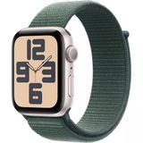 Apple Watch Se (2. Nesil) Gps 44 Mm Yıldız Işığı Kasa Akıllı Saat Ve Göl Yeşili Spor Loop - Standart. Fitness Ve Uyku Takibi, T