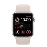 Apple Watch SE 2022 44 mm Yıldız Işığı Alüminyum Kasa Akıllı Saat