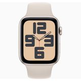 Apple Watch SE 2023 44 mm Gps + Cellular Yıldız Işığı Alüminyum Kasa Spor Kordon Akıllı Saat