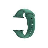 Apple Watch Seri 4 5 6 Icin 40 Mm Small Beden(S/M Size) Silikon Kordon(54 Renk) Rock Blue