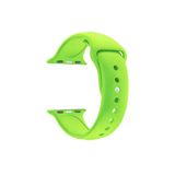 Apple Watch Seri 4 5 6 Uyumlu 44 Mm Small Beden Silikon Kordon Fistik Yesili
