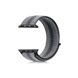 Apple Watch Seri 4 Icin 44 Mm Dokuma Kordon Siyah Cizgili