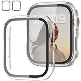 Apple Watch Series 10 46Mm Uyumlu Starlight 360 Derece Koruma Ve Temperli Cam Ekran Koruyucu Şeffaf
