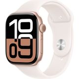 Apple Watch Series 10 GPS Alüminyum Kasa 42 mm Rose Altın Spor Kordon Akıllı Saat Yenilenmiş
