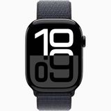 Apple Watch Series 10 GPS + Cellular 42 mm Simsiyah Alüminyum Kasa Mürekkep Moru Spor Loop Kordon Akıllı Saat