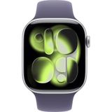 Apple Watch Series 11 GPS 46 mm Alüminyum Kasa Gümüş Spor Kordon Akıllı Saat