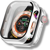 Apple Watch Series 1/2/3 38 mm Uyumlu Kasa ve Ekran Koruyucu Mika Kılıf . - Apple Watch 38 mm - Gümüş