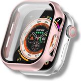 Apple Watch Series 1/2/3 42 mm Uyumlu Kasa ve Ekran Koruyucu Mika Kılıf . - Apple Watch 42 mm - Rose