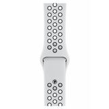 Apple Watch Series 3 42 MM Fileli Kordon Beyaz-Siyah