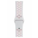 Apple Watch Series 4 38 MM Fileli Kordon Beyaz-Pembe