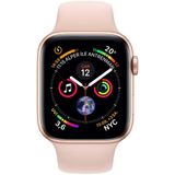 Apple Watch Series 4 40 mm Altın Alüminyum Kasa Kum Pembesi Spor Kordon Akıllı Saat