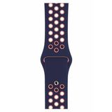 Apple Watch Series 4 44 MM Fileli Kordon Lacivert-Pembe