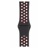 Apple Watch Series 4 44 MM Fileli Kordon Siyah-Kırmızı