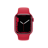 Apple Watch Series 7 45 mm Kırmızı Alüminyum Kasa Akıllı Saat - Outlet