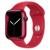 Apple Watch Series 7 45 mm Kırmızı Alüminyum Kasa Akıllı Saat ...