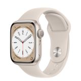 Apple Watch Series 8 41 mm Yıldız Işığı Alüminyum Kasa Akıllı Saat Teşhir- Outlet
