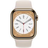 Apple Watch Series 8 GPS + Cellular 41 mm Paslanmaz Çelik Kasa Akıllı Saat