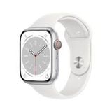 Apple Watch Series 8 GPS + Cellular 45 mm Gümüş Alüminyum Kasa Akıllı Saat