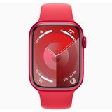 Apple Watch Series 9 41 mm Kırmızı Alüminyum Kasa Spor Kordon Akıllı Saat