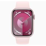 Apple Watch Series 9 41 mm Pembe Alüminyum Kasa Spor Kordon Akıllı Saat
