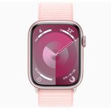Apple Watch Series 9 45 mm Gps + Cellular Pembe Alüminyum Kasa Spor Loop Akıllı Saat