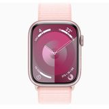 Apple Watch Series 9 45 mm Pembe Alüminyum Kasa Spor Loop Akıllı Saat